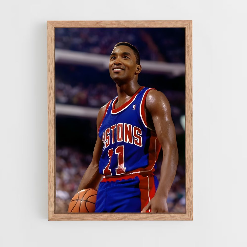 Poster Isiah thomas – affiche Basketball (vue 4)